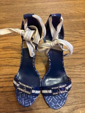 baby phat lace up heels